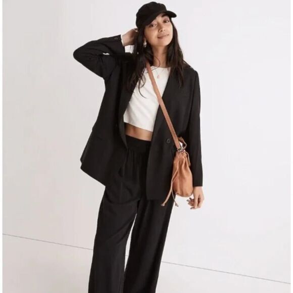 Madewell Jackets & Blazers - New! Madewell Drapeweave Caldwell Double-Breasted Blazer, size‎ S